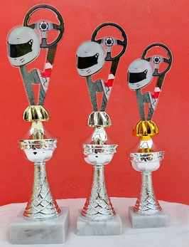 3er Serie Acryl Motor Motorsport in Silber