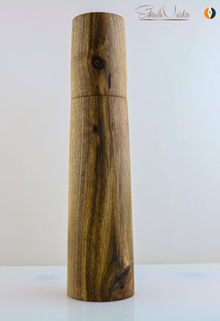 Mühle groß, Nussbaum, dunkle Zeichnungen