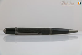 »Merlin«, Drehkugelschreiber, Grenadill naturbelassen, Black Chrom