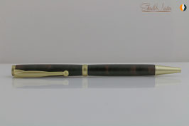 »Finley« Makassar Ebenholz, natur, satin Gold