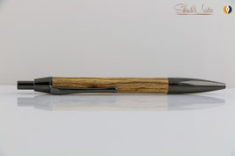 »Moonie« Buche gestockt, naturbelassen, Linien, Gun Metal