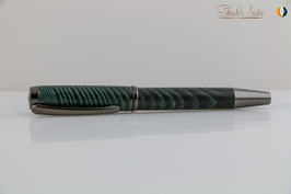 »Grande«, Esche XG, „NightColor“ Green, gewachst, Chrom