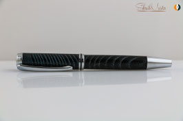 »Grande«, Esche XG, „NightColor“ Effekt-Blau, gewachst, Chrom