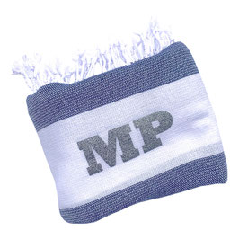 *monogram towel light* blue