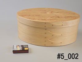 Shaker oval box # 5
