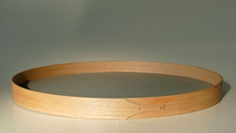 ovales Tablett aus Esche