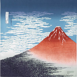 ☆70cm Ukiyo-e "South Wind, Clear Sky (The Red Fuji)" Hokusai