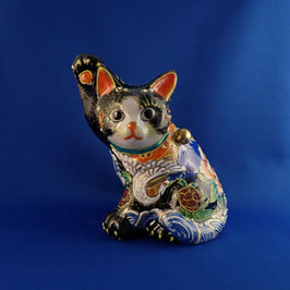 ☆ Kutani Mankei-neko Mt. Fuji 16,5cm