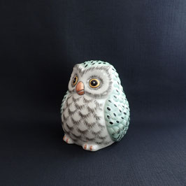 ☆ Kutani figurine Owl - light green -