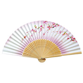 ☆ SENSU Fan "SAKURA" Cherry blossom, white-pink