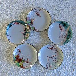 ☆Plate set "Rabbits"