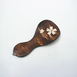 Kabazaiku Tea scoop "Hyotan Sakura"