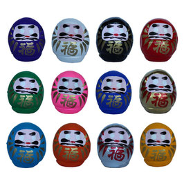 ☆ mini DARUMA 4,5cm, 12 Colour-Set