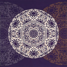 ☆FUROSHIKI 112cm "ENKYO" purple