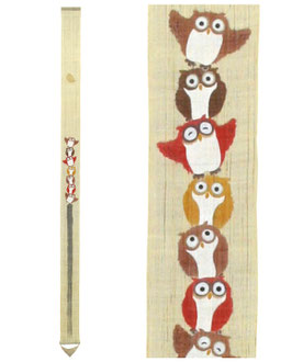 ☆ Slim Tapestry "7 owls"