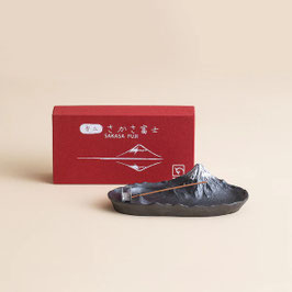 ☆ Incense holder "SAKASA-FUJI" - blue/black