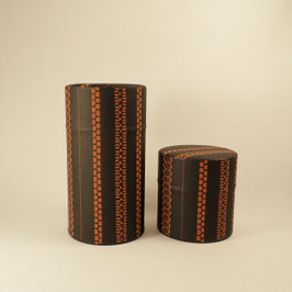 Tea caddy "SHIMA" stripe S/L