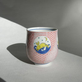 Yunomi Teacup "Akae Usagi"