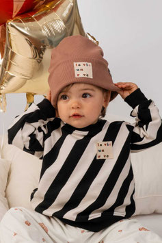 BEANIE 'MIO' LA VIE OLD ROSE