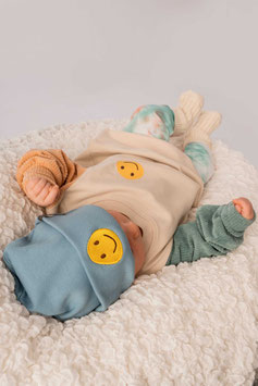 BEANIE 'MIO' SMILEY DOVE BLUE