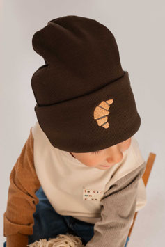 BEANIE 'MIO' CROISSANT DARK CHOC