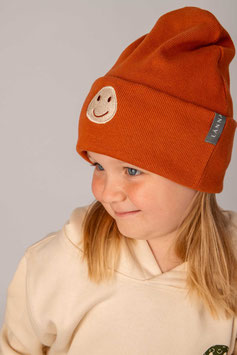 BEANIE 'MIO' SMILEY RUSSET