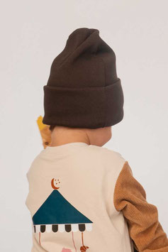 BEANIE 'MIO' LA VIE DARK CHOC