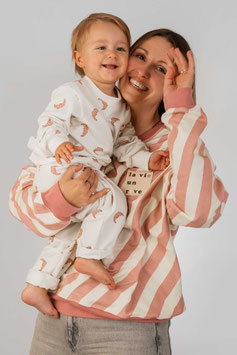 SWEATER 'TONY' STRIPES ROSÉ