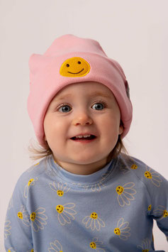 BEANIE 'MIO' SMILEY ROSÉ