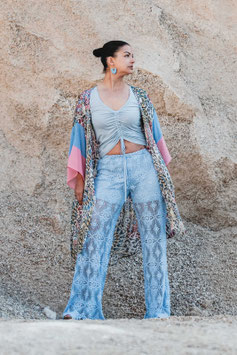 PANTS 'JOSY' SKY