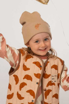 BEANIE 'MIO' CROISSANT BEIGE