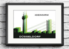 Poster "Düsseldorf" | #DEINNRW