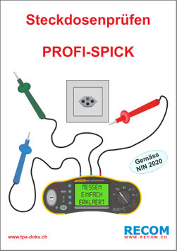 PROFI-SPICK "Steckdosenprüfen"  FLUKE  NIN 2020