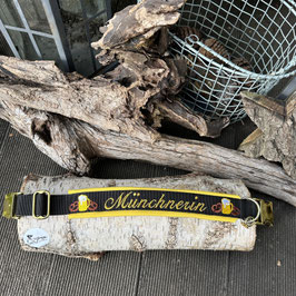 Hundehalsband "Sonderwünsche" - bestickt nach deinem Wunsch mit Softshelleinlage