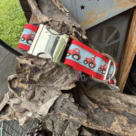 Hundehalsband "Traktor" Einzelstück