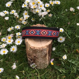 Hundehalsband "Indian Summer rot"