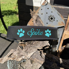 Hundehalsband "mit Namen" - bestickt nach Wunsch