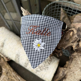Tuchhalsband  "bestickt nach Wunsch mit Namen"
