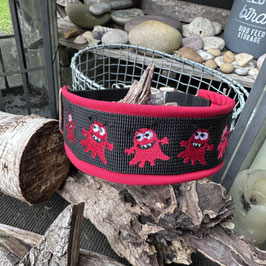 Hundehalsband "kleine Monster"