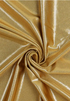 Lycra Holo Honey Ocker Gold