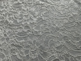 Rest K 2 Spitzenstoff mit Blumen-Glitzereffekt Rose
