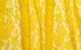 Spitze Sunflower Gelb bi-elastisch