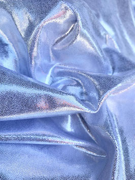 Lycra Holo Honey Weiß-Silber
