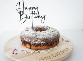 Caketopper Happy Birthday
