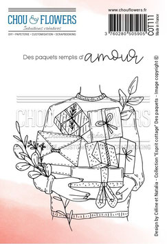Tampon ez-mount "des paquets" - Chou&Flowers