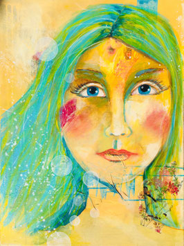 Gesicht malen - Mal-Workshop (07.03.) in meinem Atelier