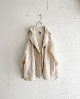 Linen Chambray Hoodie JKT