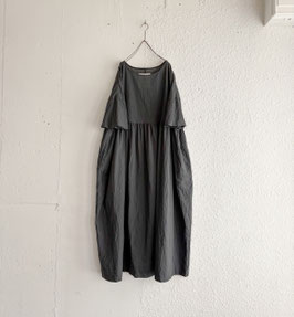 sunny dry cotton SHORt sleeve gather one-piece