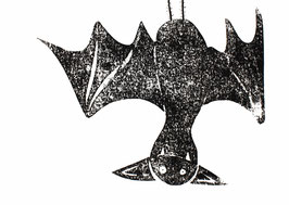 'Bat' Original Monoprint