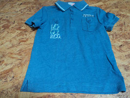 1068 Poloshirt in blau mit Brustasche von S'OLIVER Gr. 92/98